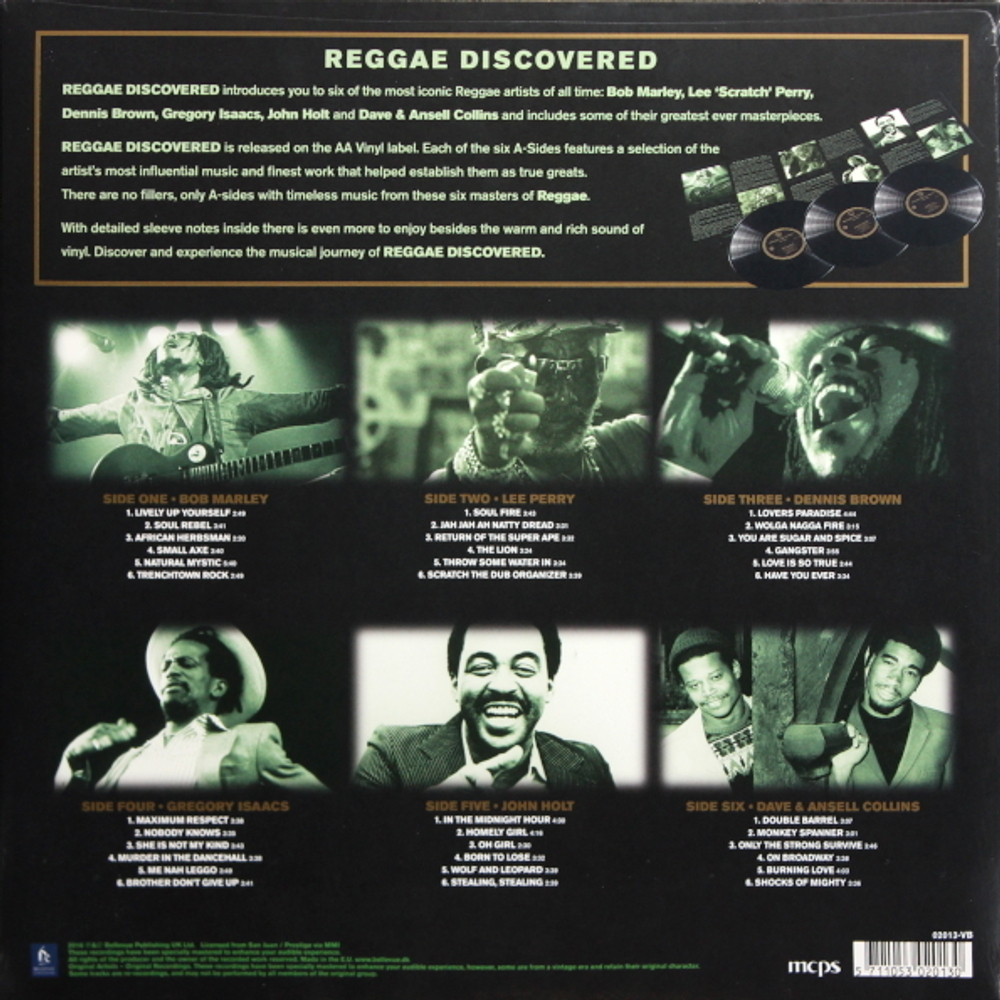 Сборник / Reggae Discovered (3LP)