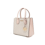 Michael Kors Mercer Messenger Medium Crossbody Bag Vanilla Powder Blush
