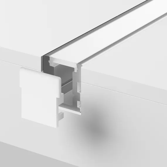 Комплект заглушек (для профиля 26x26) 2 шт., ALM-2626-EC 642060 Led Strip 642060
