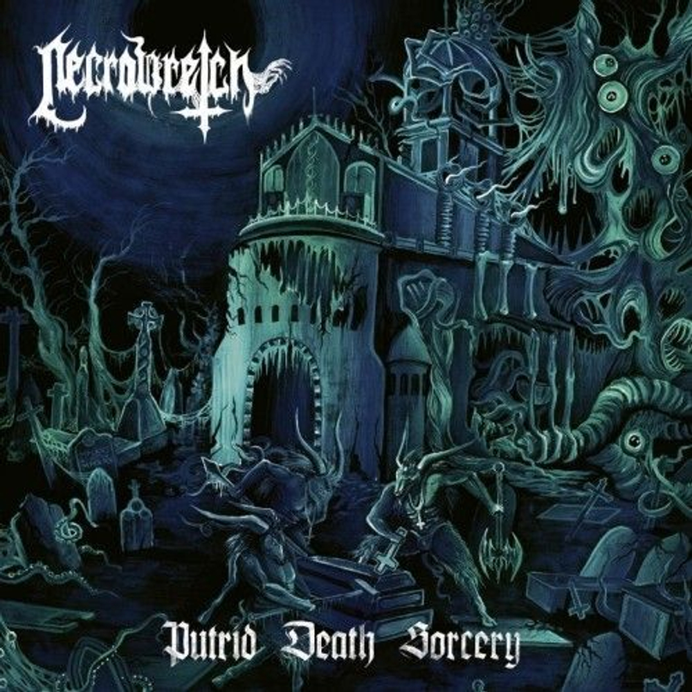 NECROWRETCH - Putrid Death Sorcery, музыкальный компакт диск, death metal