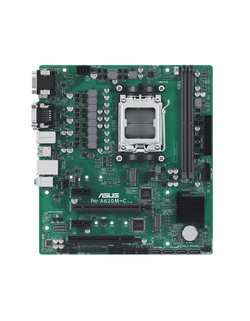 ASUS PRO A620M-C-CSM, AM5, A620, 2*DDR5, 4*SATA, 2*M.2, 2*USB 3.2, 3*USB 2.0, Type-C, 1*COM port, 2*PCIx16, 2*PCIx1, DP+HDMI+DVI-D+VGA, mATX; 90MB1F80-M0EAYC