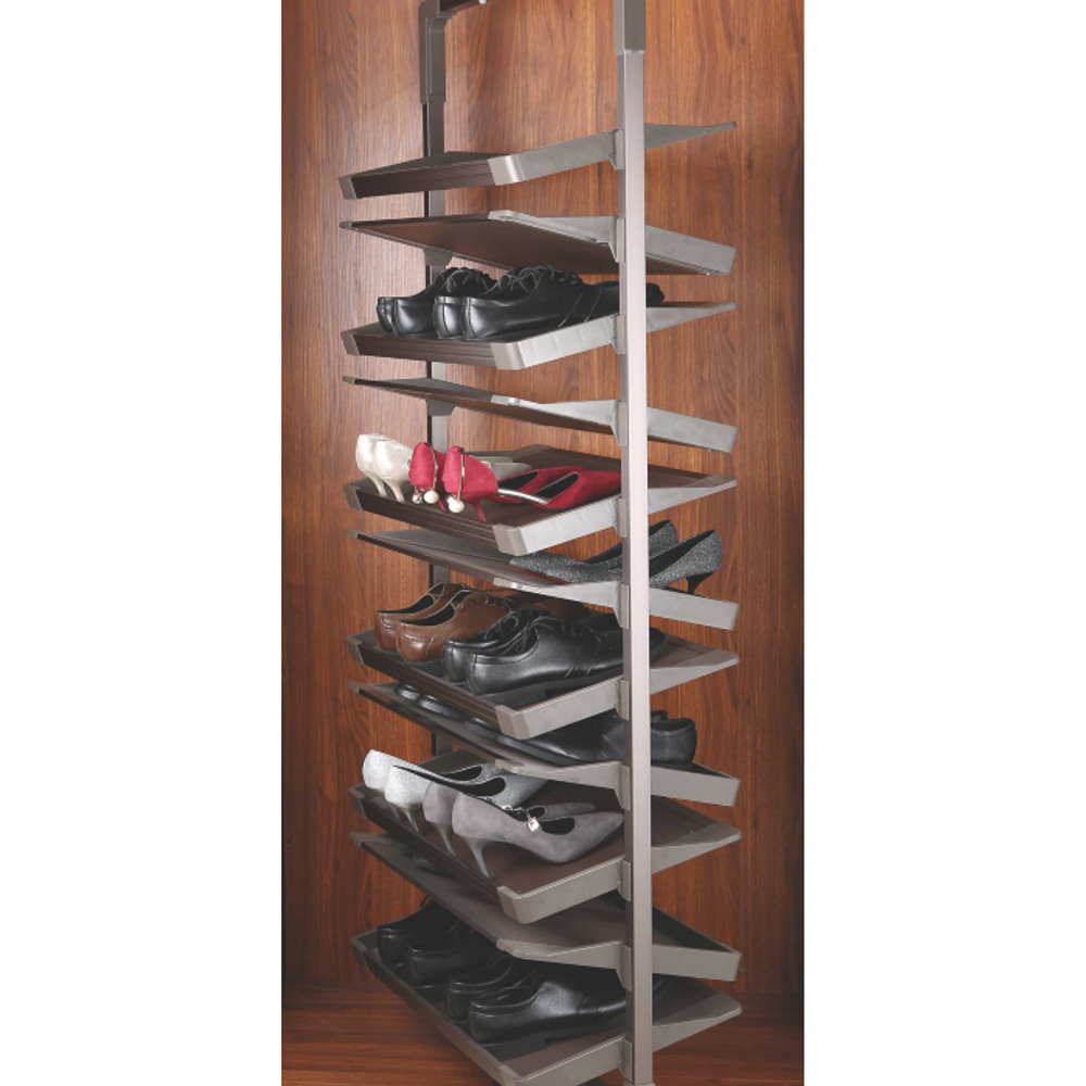 10-уровневая вращающаяся полка для обуви купить Казахстан