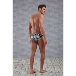 Мужские трусы слипы с принтом Doreanse Zebra 1345