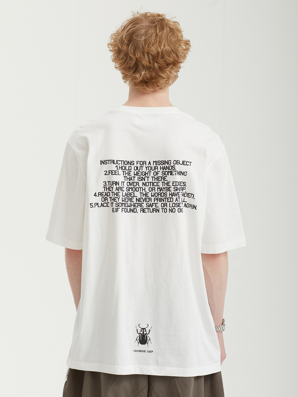 Мужская Футболка Regular Stencil Print