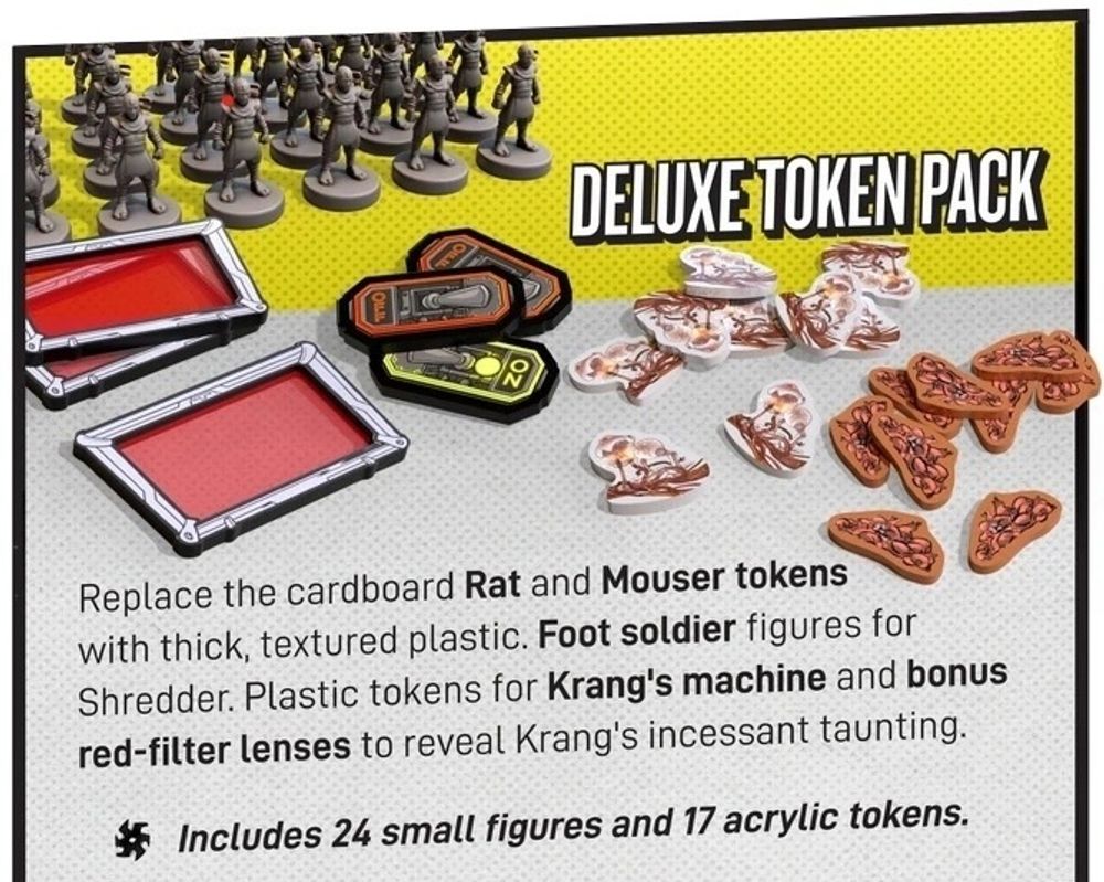 [Предзаказ] Adventures: Teenage Mutant Ninja Turtles - Deluxe Token Pack