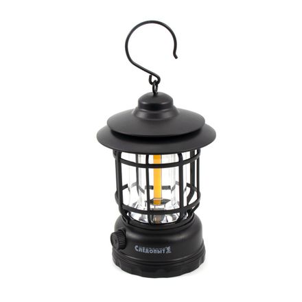 Фонарь кемпинговый &quot;СИБИРСКИЙ СЛЕДОПЫТ-Ксенон&quot;, 3COB, аккум. 1х2200 mAh черный/60/