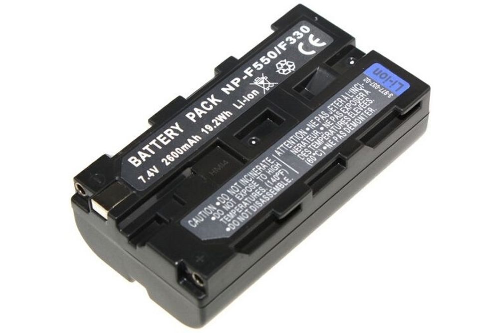 Аккумулятор FST NP-F550 2600mAh 7,4В для видеосвета