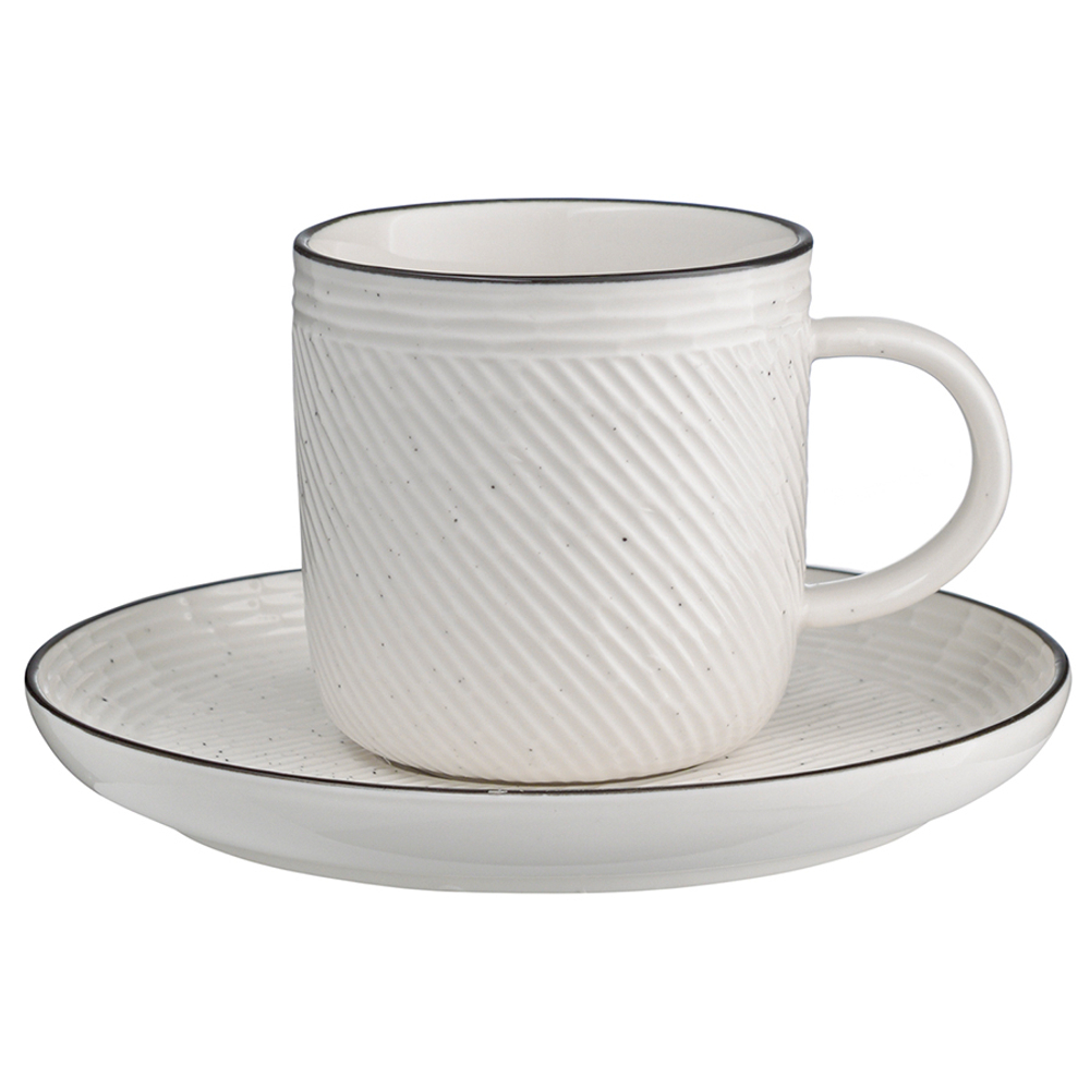 Набор чайных пар contour, 250 мл, 2 шт.