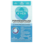 Health and Her, Perimenopause, поддержка нескольких питательных веществ, 60 капсул