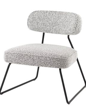 Кресло лаунж Kate серый