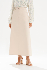 4962 Юбка женская (бежевый)