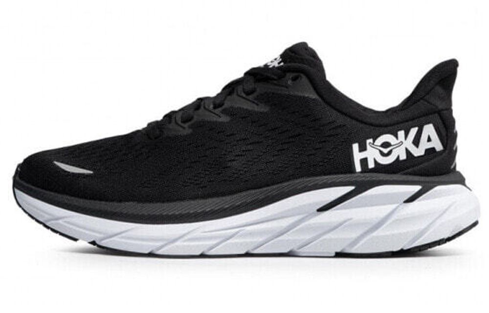 HOKA ONE ONE Clifton 8 Wide 1121375-BWHT