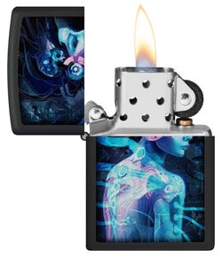 Зажигалка Zippo Cyborg Woman (48517) 3