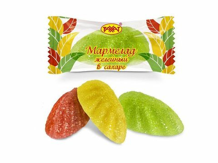 Мармелад желейный в сахаре флоупак пп/пл 1 кг