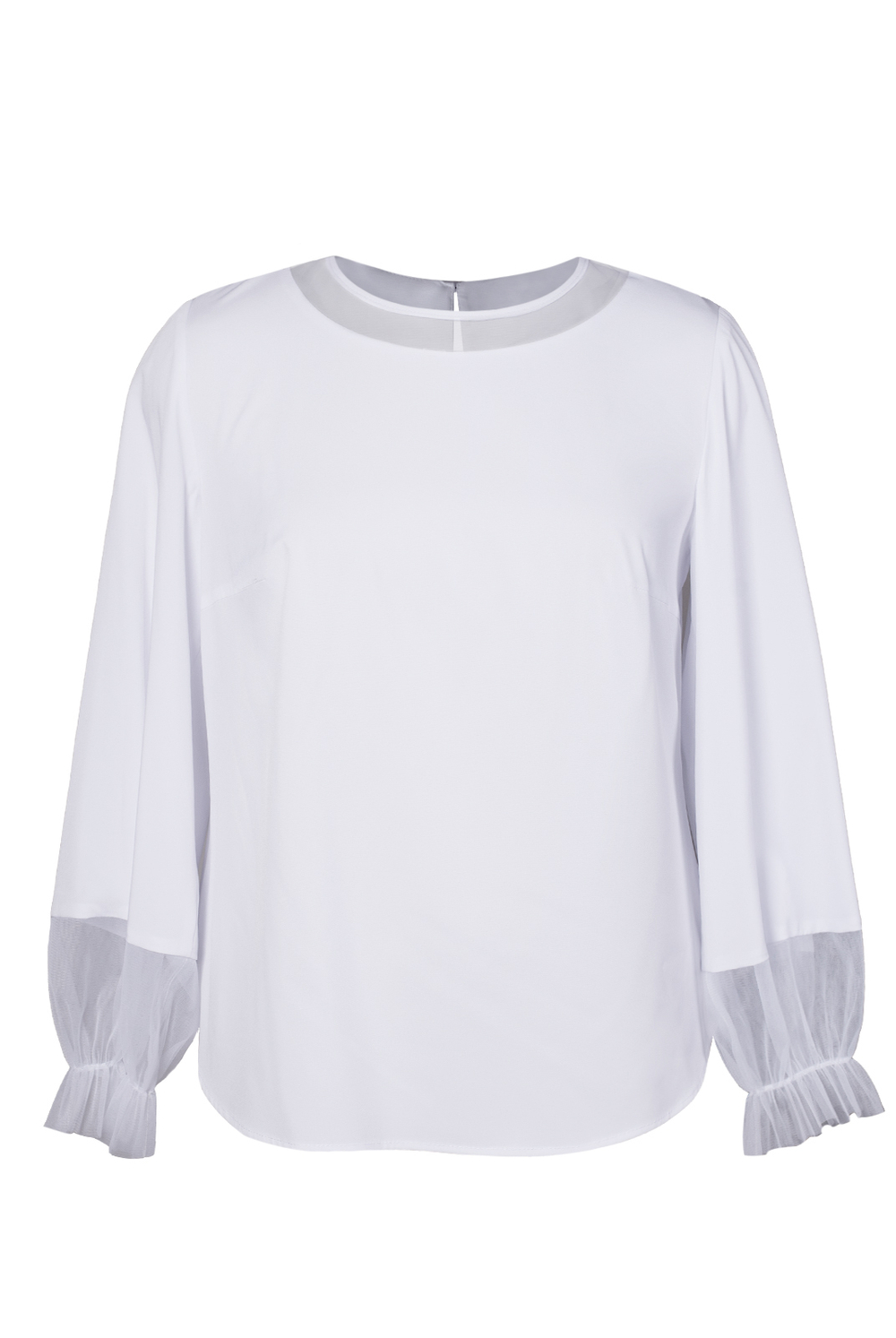 Блузка женская 4101АП, белый #86Бел094101АП