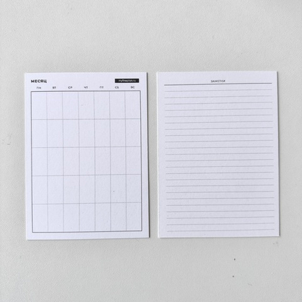 Карточка "Месяц"