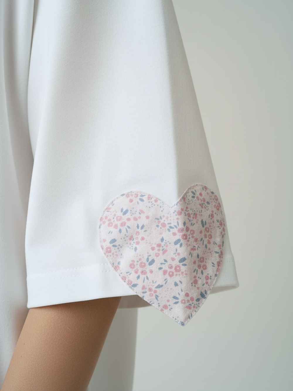 Футболка оверсайз женская белый Шарм