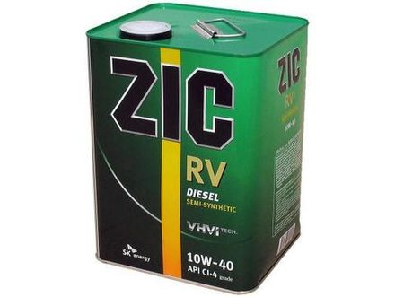 Моторное масло ZIC RV 10w40 4л
