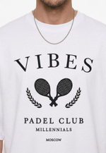 Футболка "PADEL CLUB" Белая