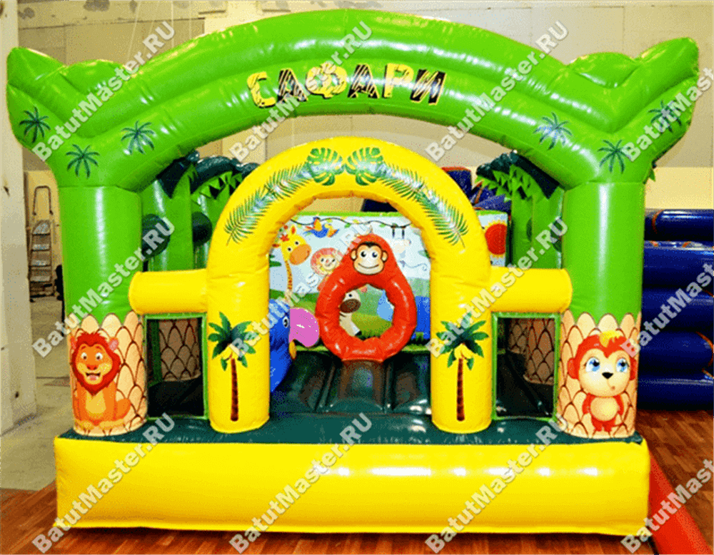 Надувной батут "Озорная обезьянка"