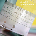 Линейка, разделитель для планера, 20 см, прозрачная