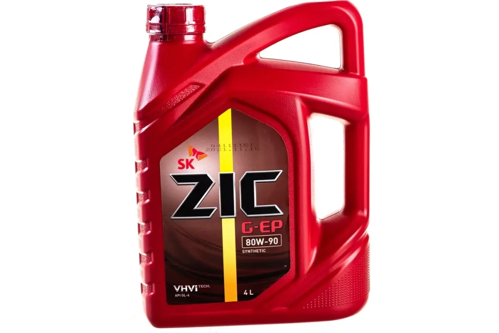 ZIC G-EP 80W90 GL-4 4л Масло трансмиссионное