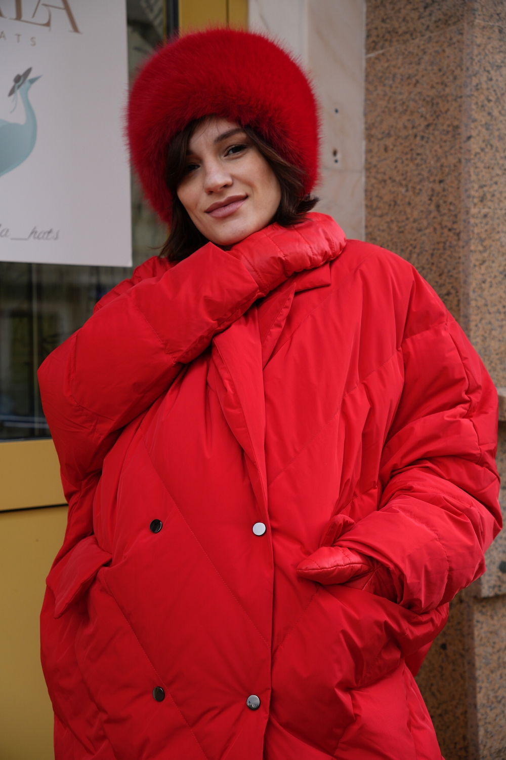 Кубанка красная