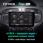 Teyes SPRO Plus 9" для Hyundai Matrix 2001-2010