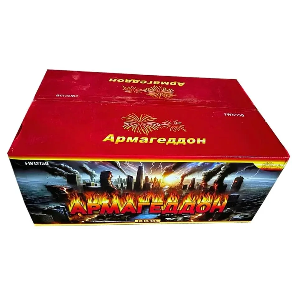 Батарея салютов Армагеддон  (FW12150) от LGF, 150 выстрелов, 30 мм
