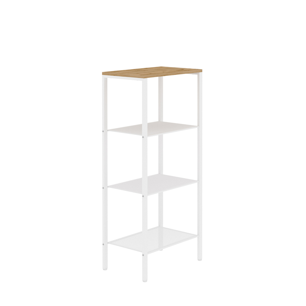 Стеллажи . ТОРОНТО 14 арт.СТТ14 Б 1 уп  (Белый)