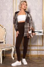 Рубашка Больше чем стиль (коричневая) Б14735-50М LT Collection