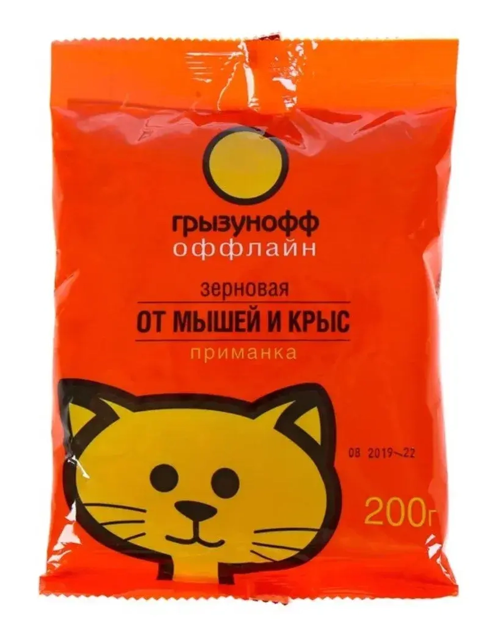Грызунофф оффлайн Приманка зерновая 200гр