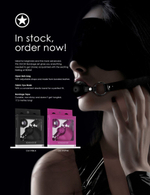 Оригинальный набор Bondage Set: маска, кляп-шарик и скотч (Цвет: черный)