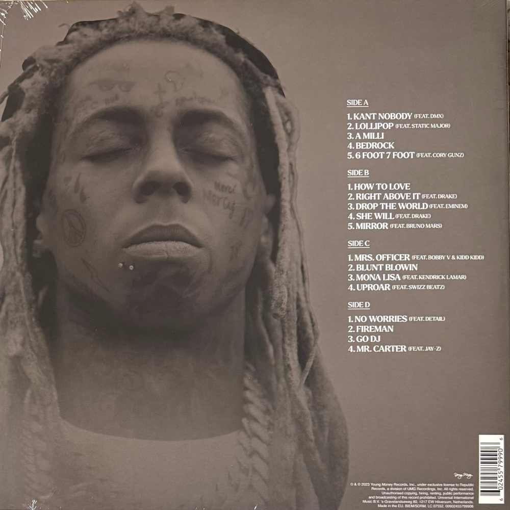 Lil Wayne ‎– I Am Music 2LP (Европа 2024г.)