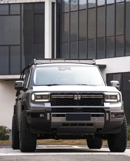 Платформа на крышу с Molle и лестницей для Jetour G700 2025+ Джетур крыша багажник органайзер