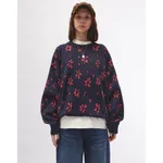 Свитер БИЧ Цветы синий