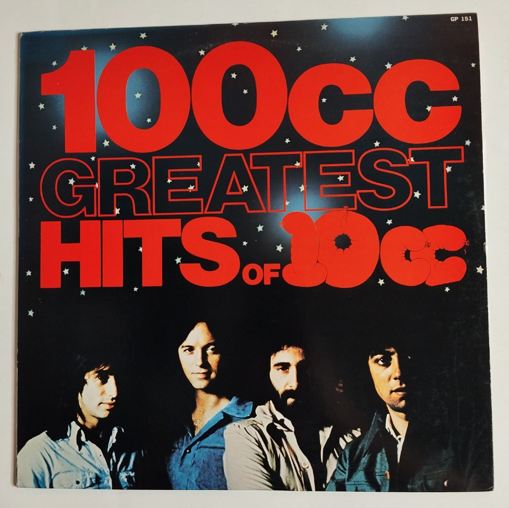 Винтажная виниловая пластинка LP 100cc Greatest Hits Of 10cc (Japan 1975) (No Obi) NM