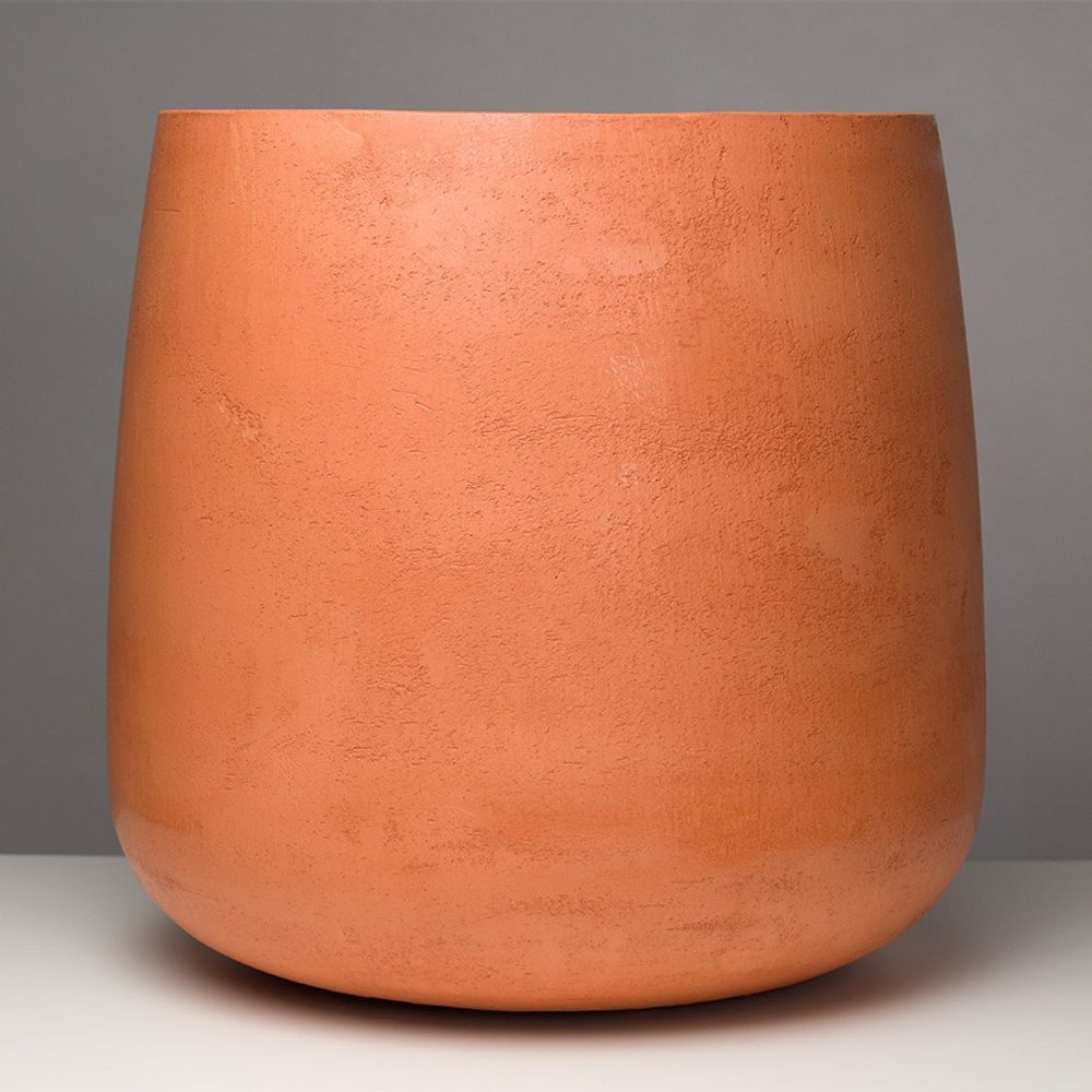 Кашпо CONE RED CLAY D32 H36