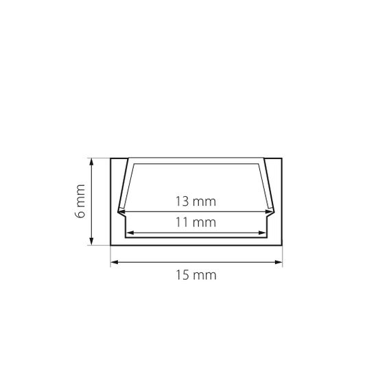 Профиль с рассеивателем Lightstar Profiled 419111