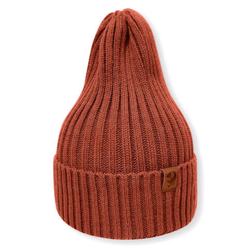 Шапка вязаная (терракот)