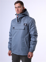 Анорак утепленный мужской Город Горький серый