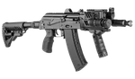 Складной телескопический приклад М4 для АКС-74У, черный, Fab Defense