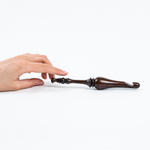 Деревянный крючок для вязания из древесины кедра 12 мм. K254