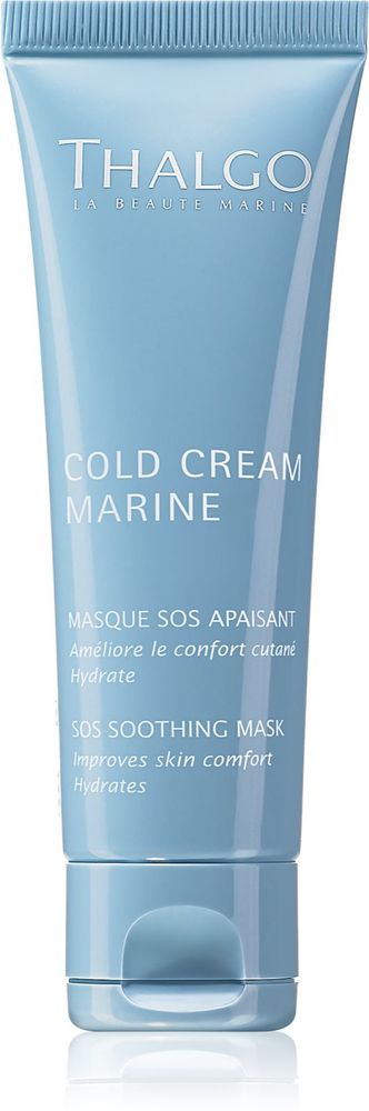 Thalgo успокаивающая маска для чувствительной кожи Cold Cream Marine SOS Soothing Mask