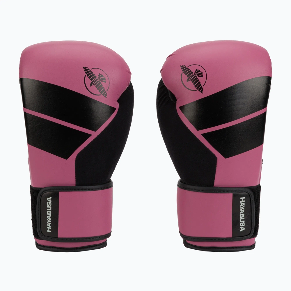 Боксёрские перчатки Hayabusa S4 pink/black