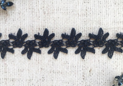 Кружево плетеное, ш. 3,5 см.