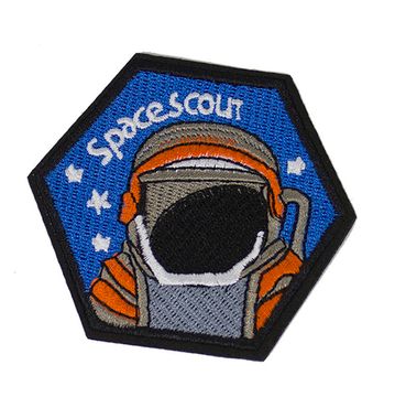 Нашивка на рюкзак и на одежду. Space scout