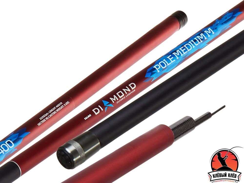 Удилище попл. без кол. Salmo Diamond POLE MEDIUM M 600