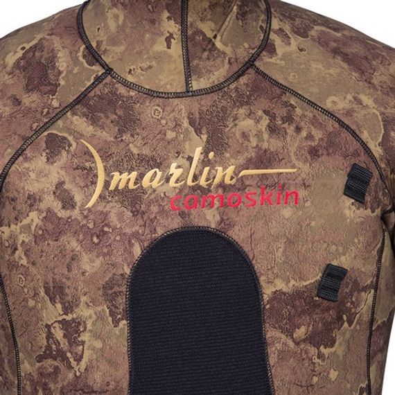 Гидрокостюм Marlin Camoskin 9 мм Оливковый