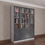 Шкаф книжный 4/11 (мадес)